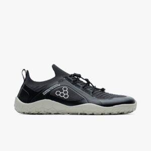 Vivobarefoot Primus Trail Knit FG Herren Schuhe, Obsidian-Pelican, Größe 40