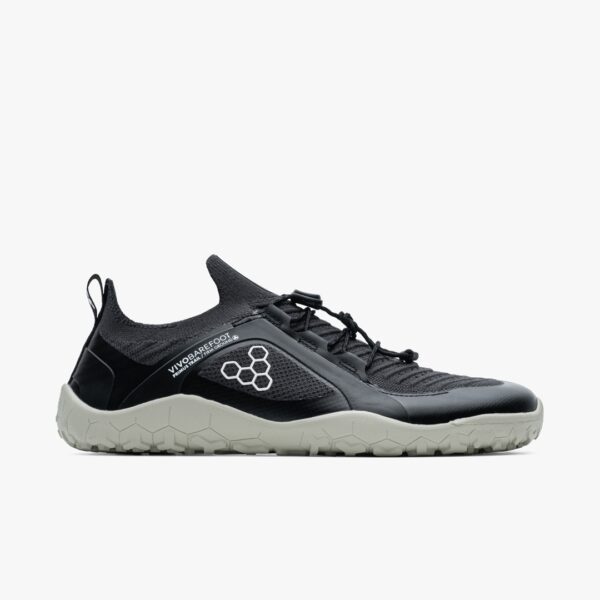 Vivobarefoot Primus Trail Knit FG Herren Schuhe, Obsidian-Pelican, Größe 43