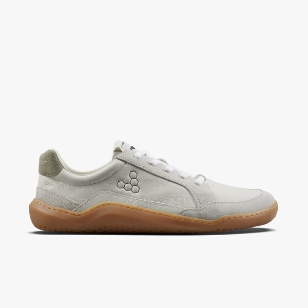 Vivobarefoot Gobi II Sneaker Premium Leather Herren Barfußschuhe, Dusty Green, Größe 42