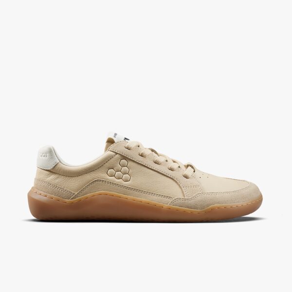 Vivobarefoot Gobi II Sneaker Premium Leather Herren Barfußschuhe, Wüstensand, Größe 44