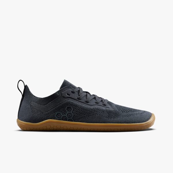 Vivobarefoot Primus Lite Knit Natural Herren Barfußschuhe, Eclipse, Größe 41