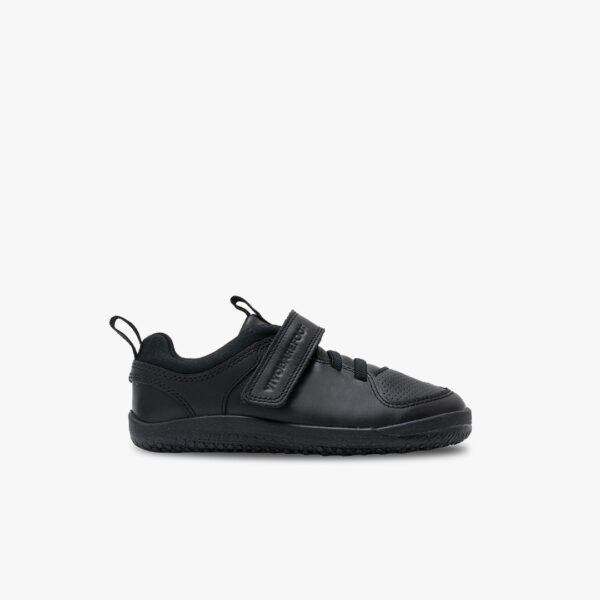 Vivobarefoot Primus Ludo School Preschool Barfußschuhe, Obsidian, Größe 28