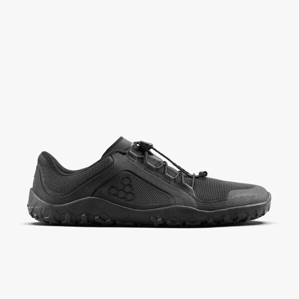 Vivobarefoot Primus Trail FG 3.5 Herren Barfußschuhe, Obsidian, Größe 41