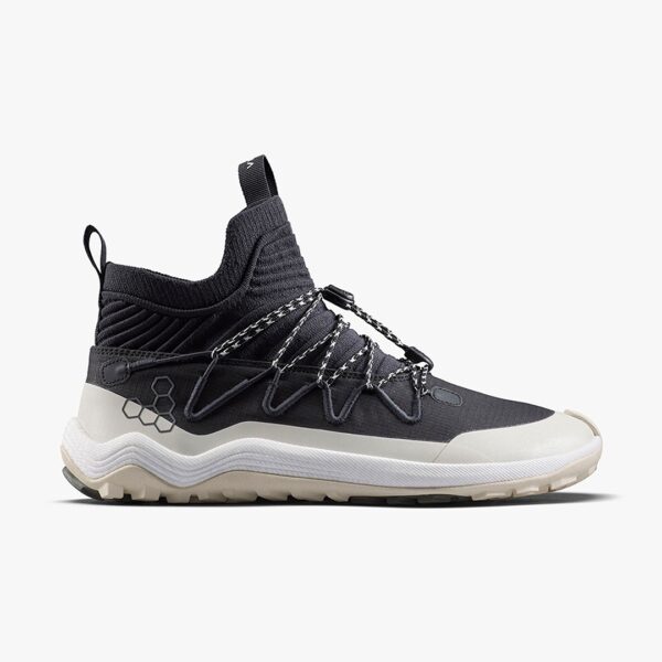 Vivobarefoot Primus Trail Flow Mid Herren Stiefel, Obsidian, Größe 49
