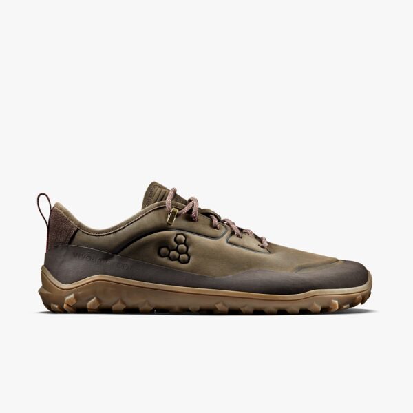 Vivobarefoot Tracker Leather Low Herren Barfußschuhe, Bracken, Größe 45