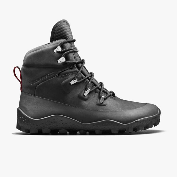 Vivobarefoot Tracker Winter II SG Herren Barfußschuhe, Obsidian, Größe 41