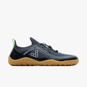 Vivobarefoot Primus Trail Knit FG Herren, Graphite-Gum, Größe 44