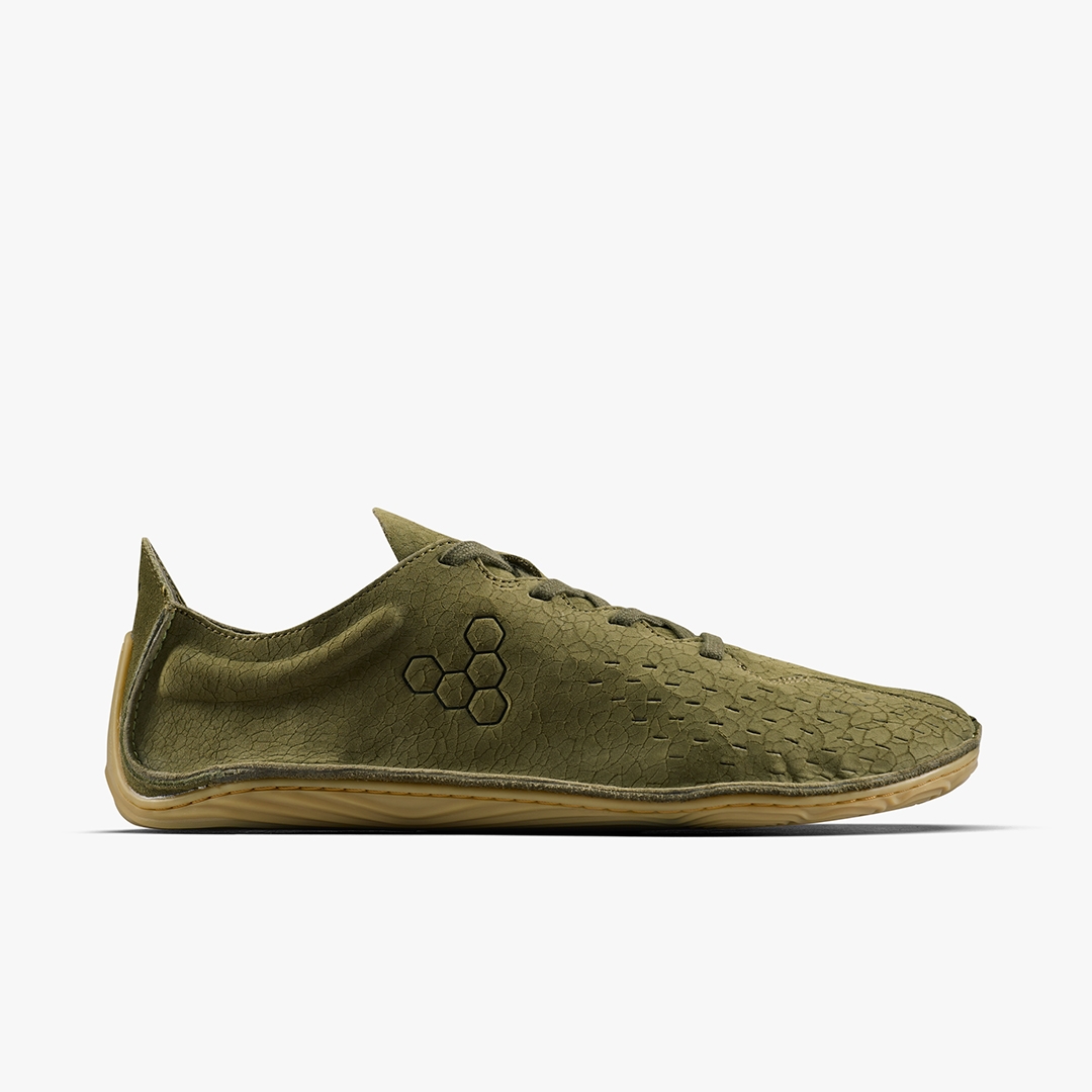 Vivobarefoot Sensus Herren, Dark Olive Cracked Leather, Größe 41 Vivobarefoot Sensus Herren, Dark Olive Cracked Leather, Größe 41